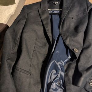 J. Crew Women's Dark Navy Blazer